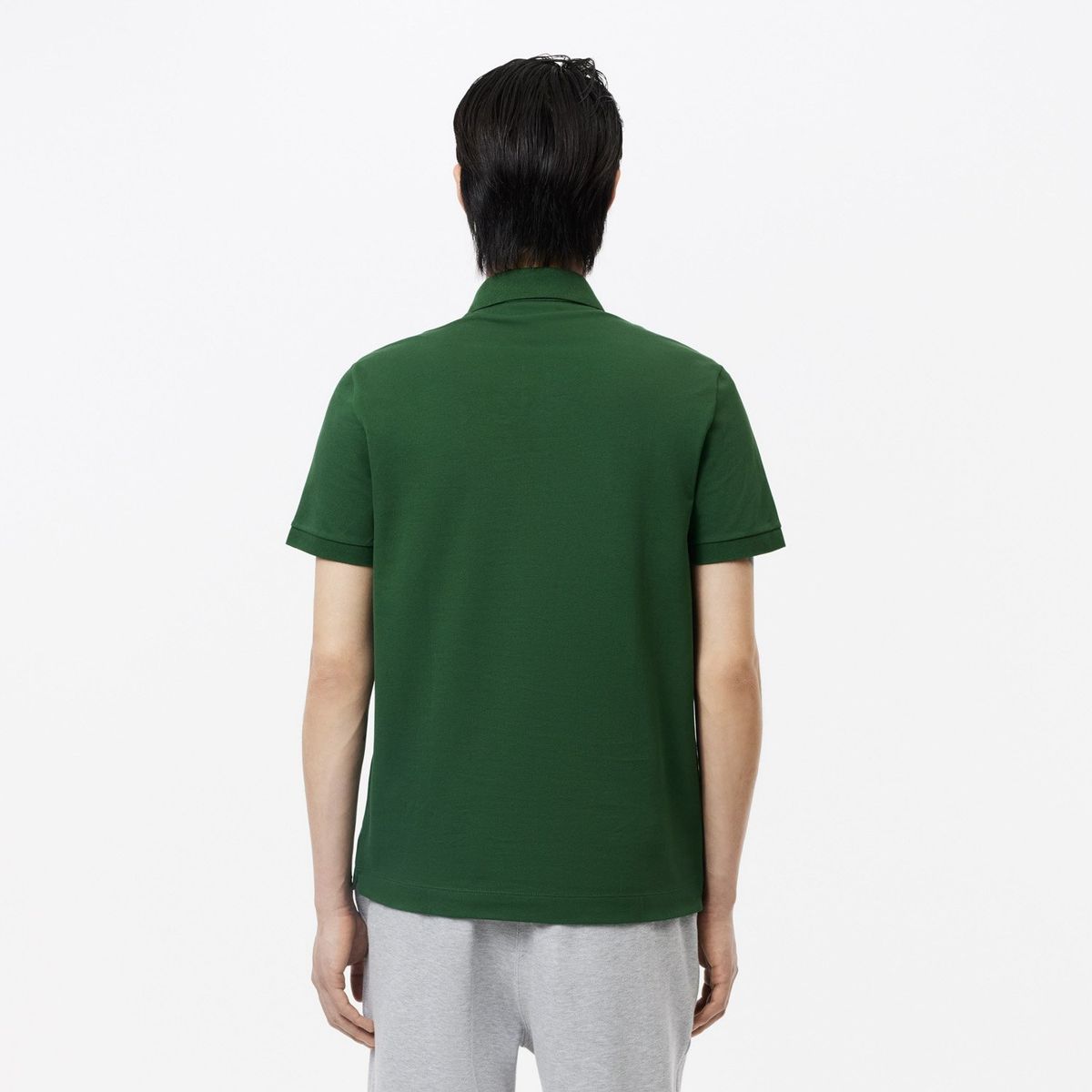 LACOSTE - Polera Manga Corta Con Cuello Pique Algodón Hombre Lacoste