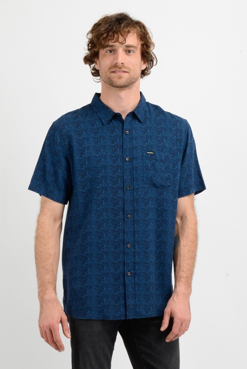 O'NEILL - Camisa Manga Corta Viscosa Hombre O'neill
