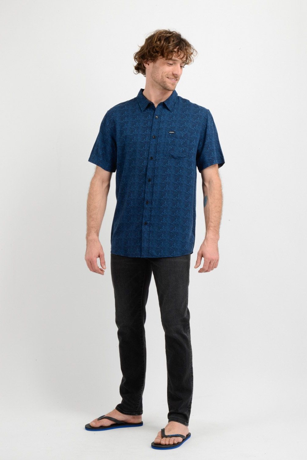 O'NEILL - Camisa Manga Corta Viscosa Hombre O'neill