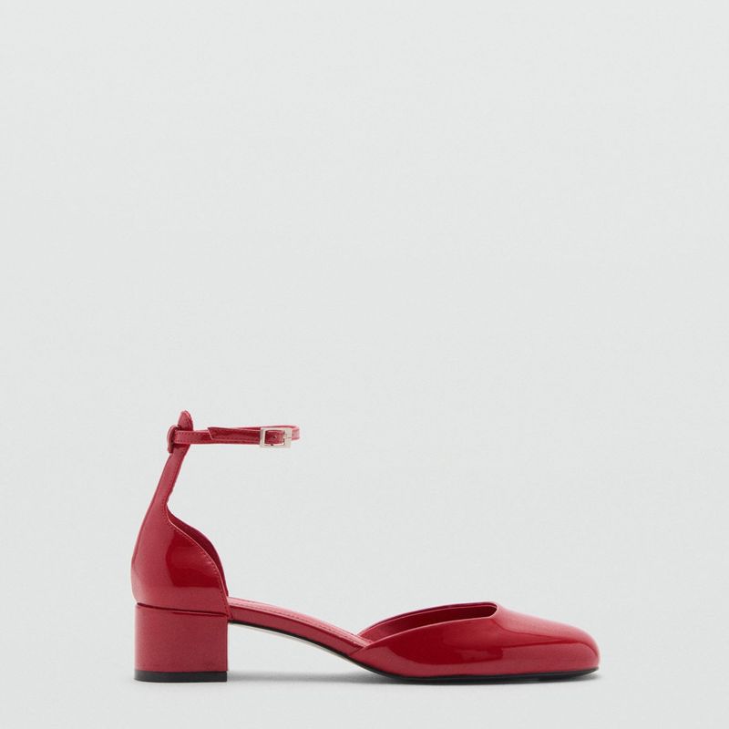 MANGO - Zapato Casual Mujer Rojo Mango