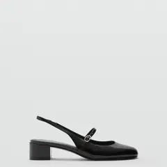 MANGO - Zapato Casual Mujer Negro