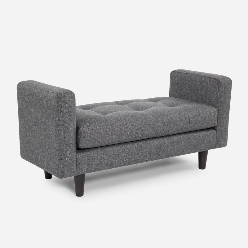 ROSEN - Banqueta Megan Charcoal Rosen