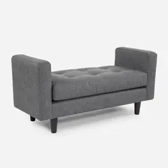 ROSEN - Banqueta Megan Charcoal