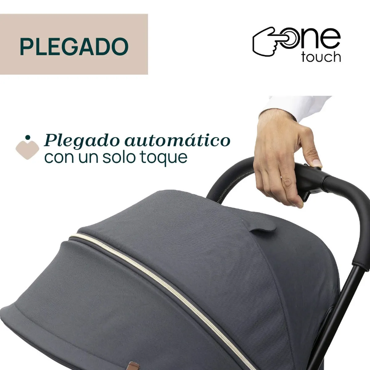CHICCO - Coche Compacto Goody Plus Gris Shad Chicco