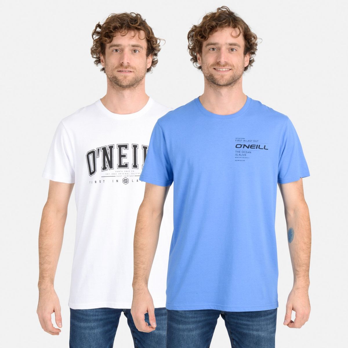 O'NEILL - Pack De 2 Poleras Algodón Hombre O'neill