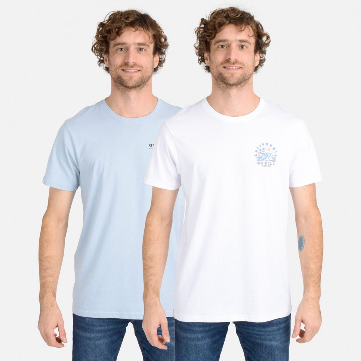 O'NEILL - Pack De 2 Poleras Algodón Hombre O'neill