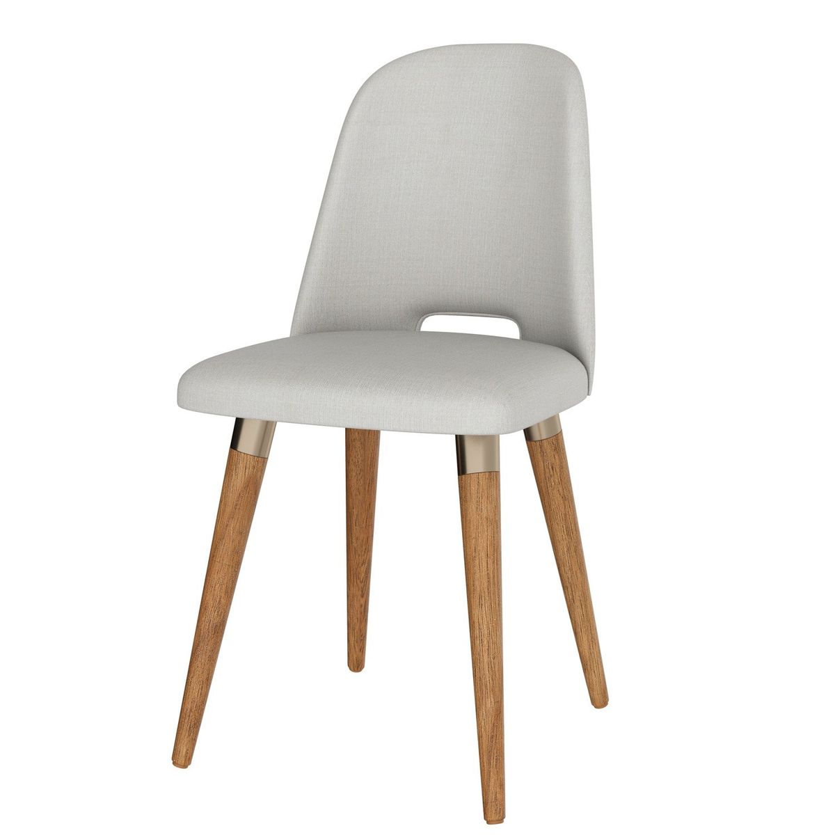 DECOCASA - Juego De Comedor 4 Sillas Selina Giratoria Decocasa