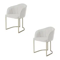 DECOCASA - Par 2 Sillas Comedor Beverly