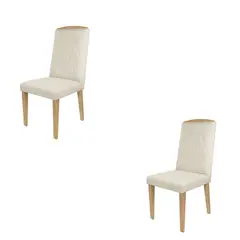 DECOCASA - Par 2 Sillas Comedor Daisy