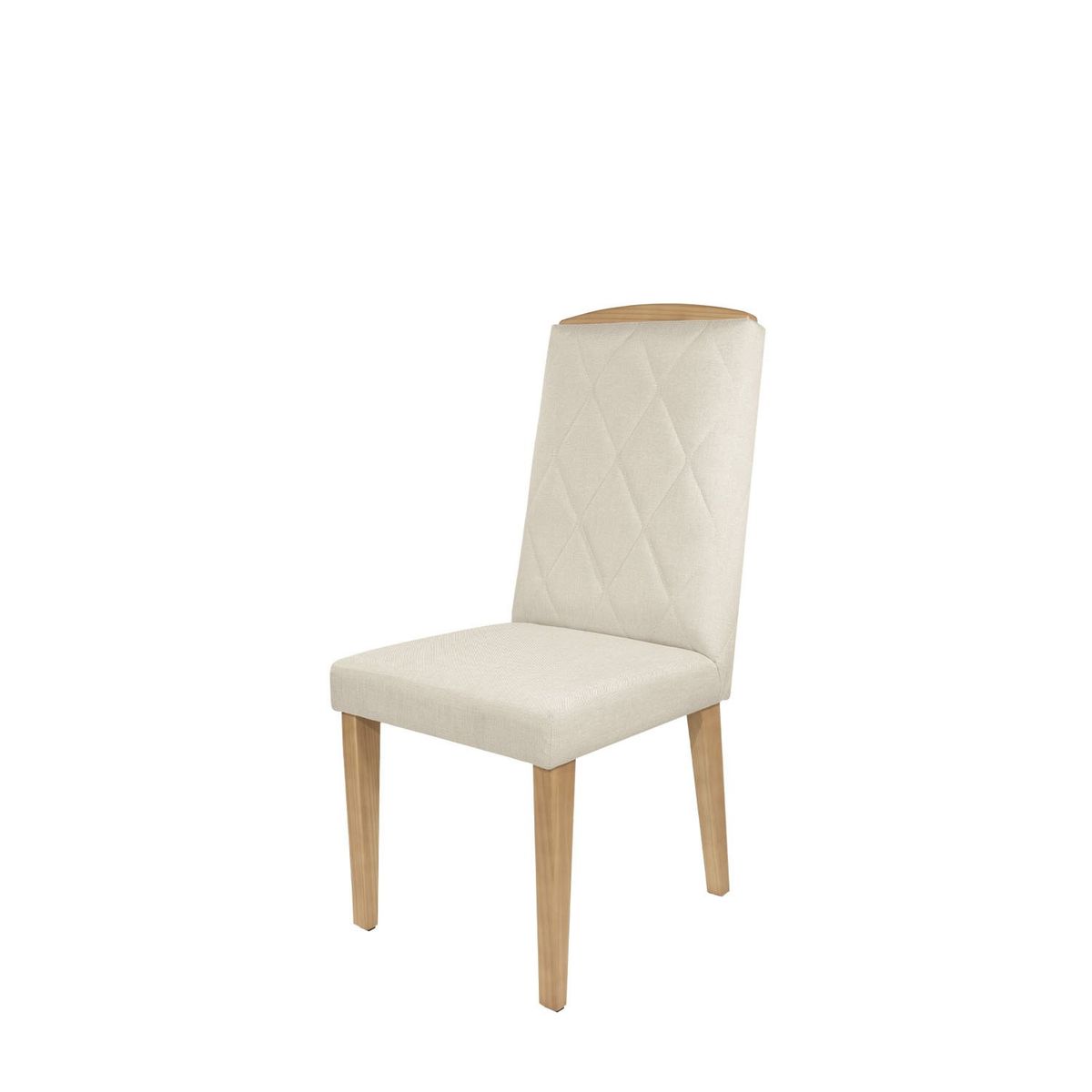 DECOCASA - Par 2 Sillas Comedor Daisy Decocasa