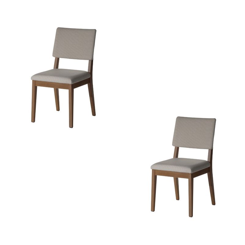 DECOCASA - Par 2 Sillas Comedor Ella Decocasa
