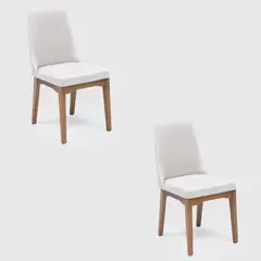 DECOCASA - Par 2 Sillas Comedor Elise
