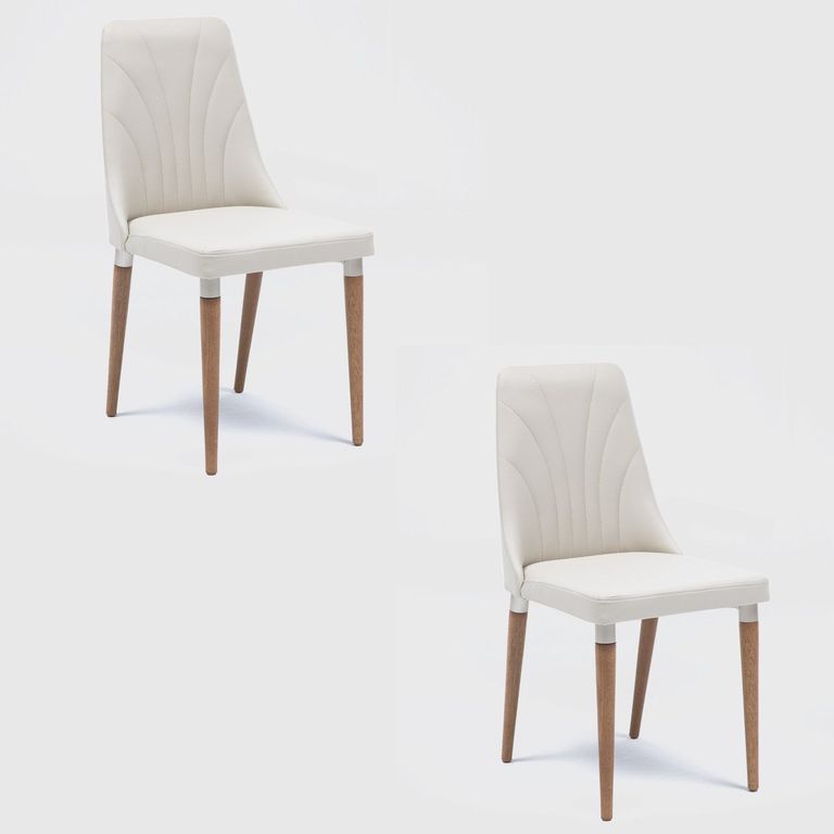 DECOCASA Par 2 Sillas Comedor Loren