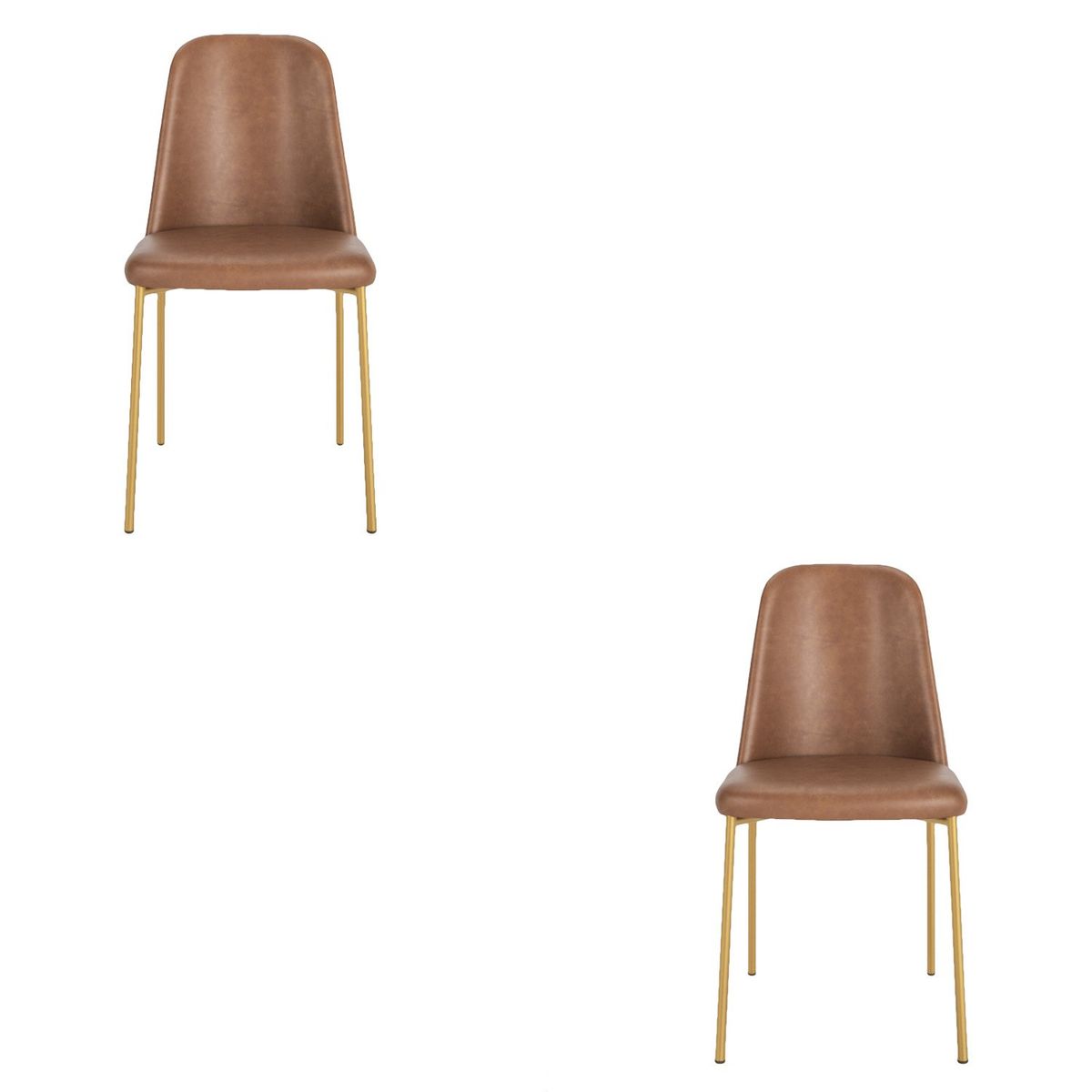 DECOCASA - Par 2 Sillas Comedor Lucille Decocasa