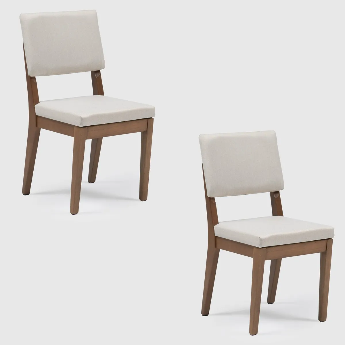 DECOCASA - Par 2 Sillas Comedor Ella Decocasa