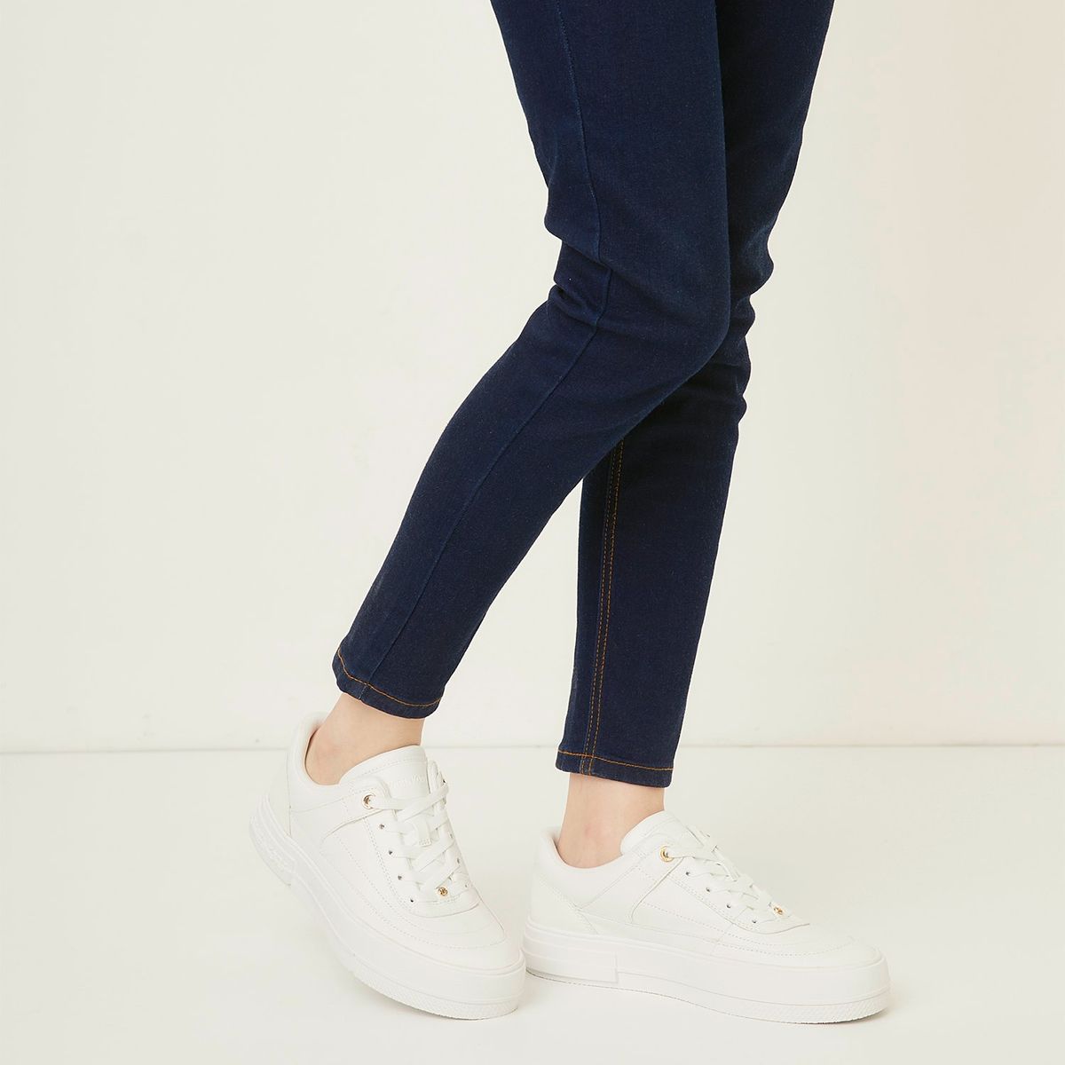 MICHAEL KORS - Zapatilla Urbana Mujer Cuero Gris Michael Kors