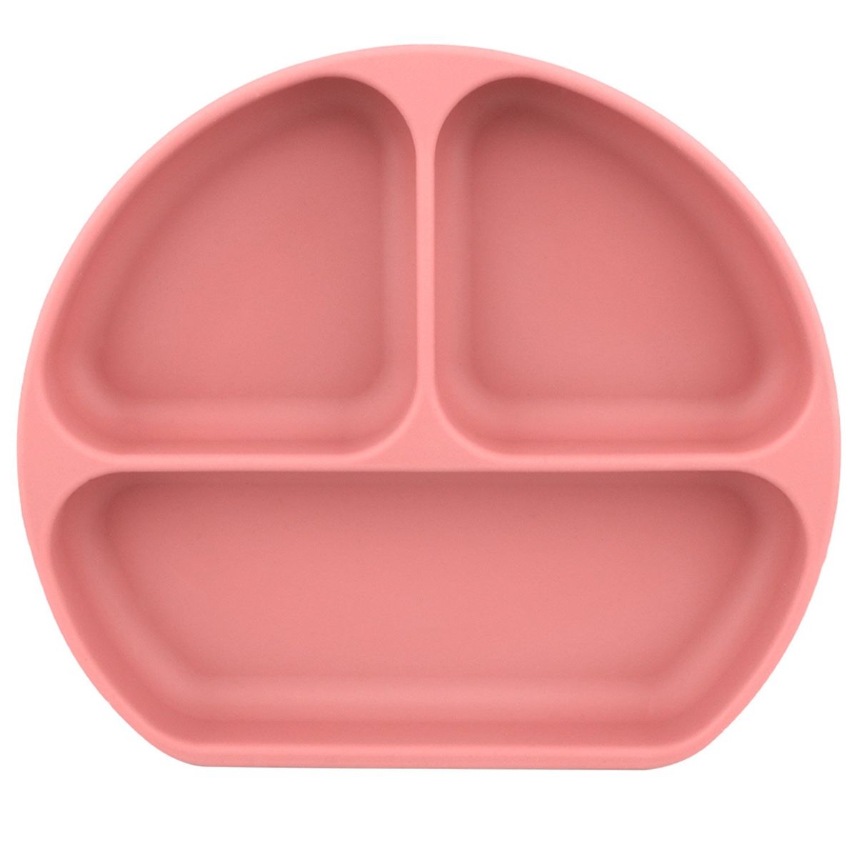 INFANTI - Plato con Divisiones Rojo Infanti