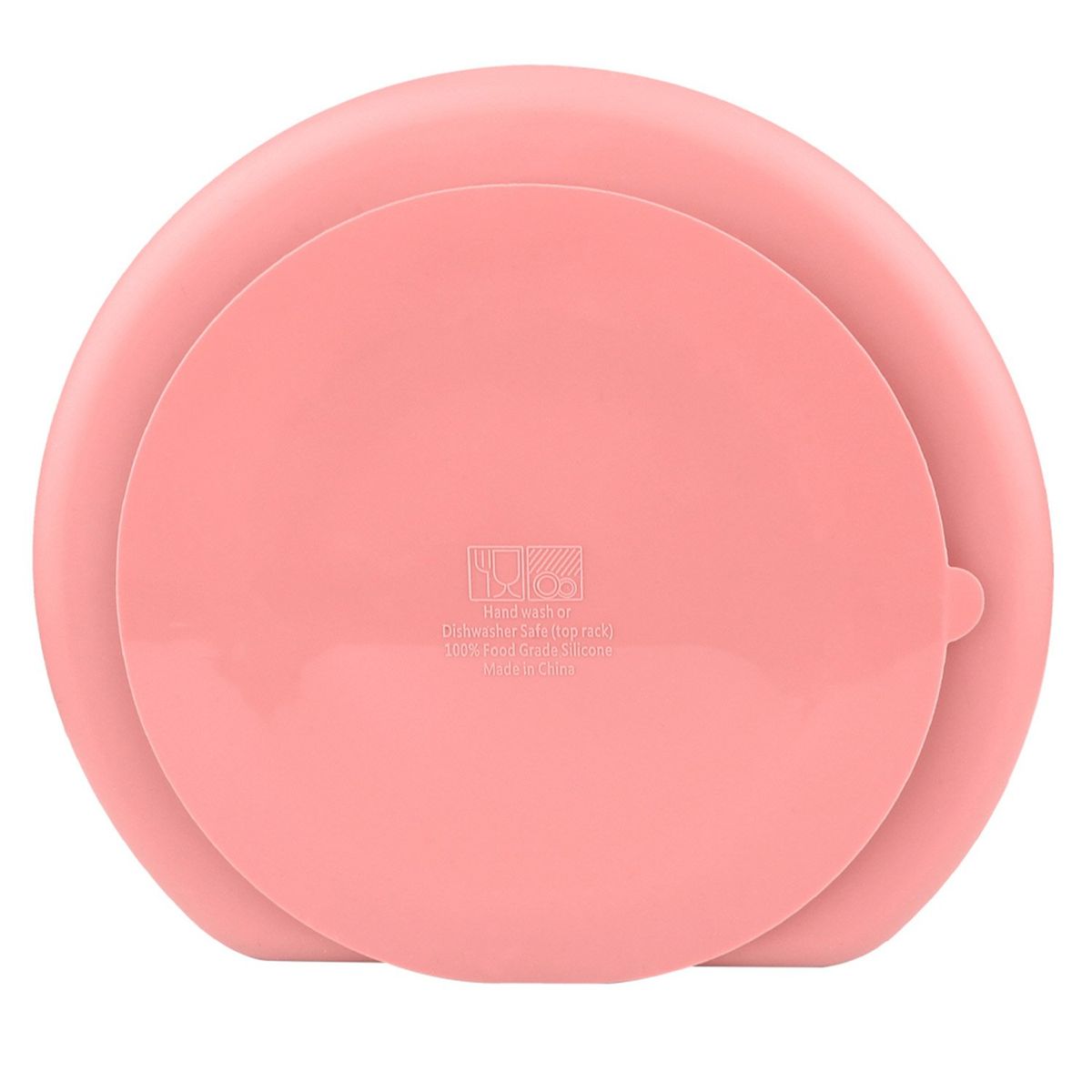 INFANTI - Plato con Divisiones Rojo Infanti