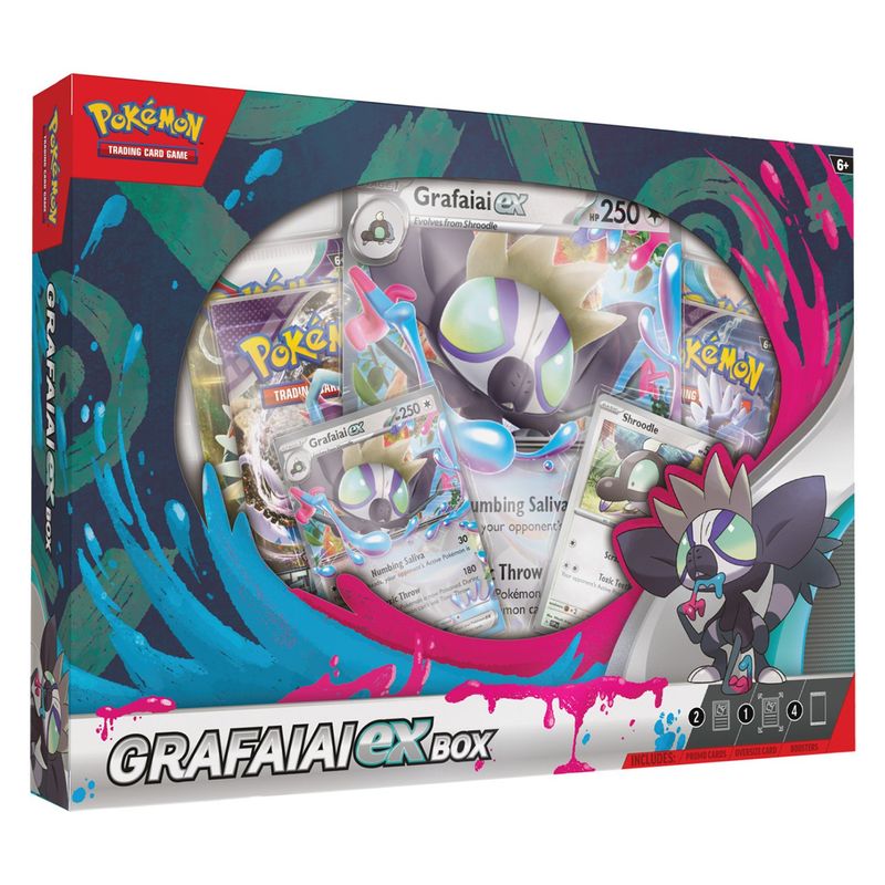 POKEMON - Tcg Cartas Pokemon Grafaiai Ex Box Español