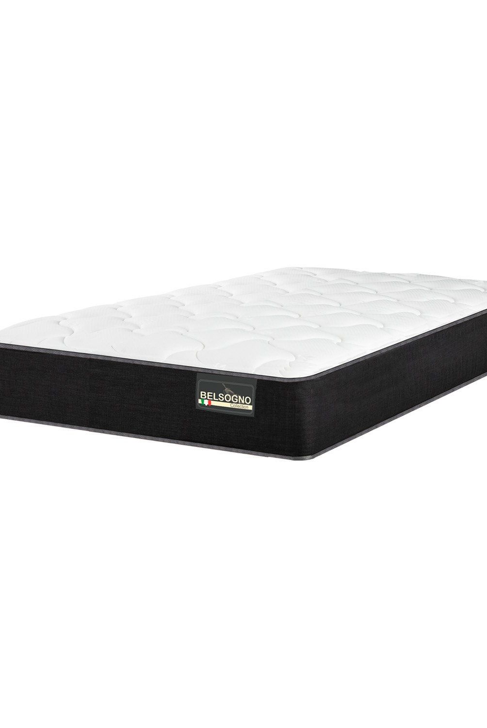 BELSOGNO - Colchón Belsogno Lite black 1 plaza x 1.90mt Belsogno