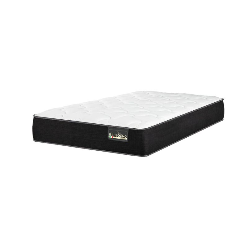 BELSOGNO - Colchón Belsogno Lite black 1 plaza x 1.90mt Belsogno