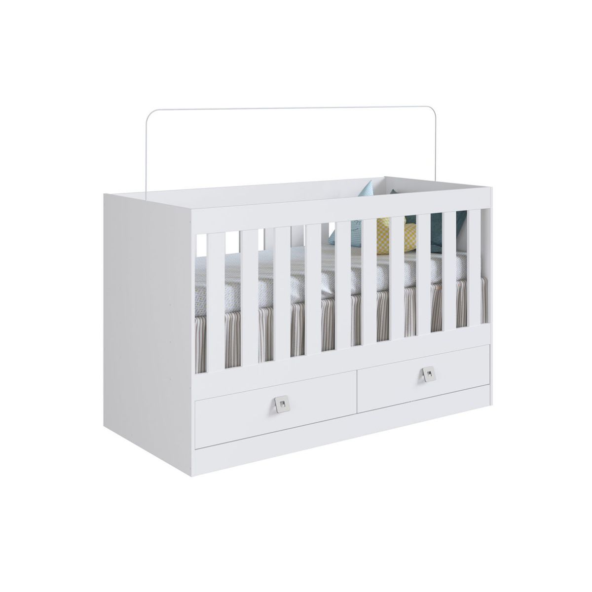 KIDSCOOL - Cuna New Amore 3 En 1 Blanca Kidscool