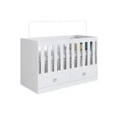 KIDSCOOL - Cuna New Amore 3 En 1 Blanca