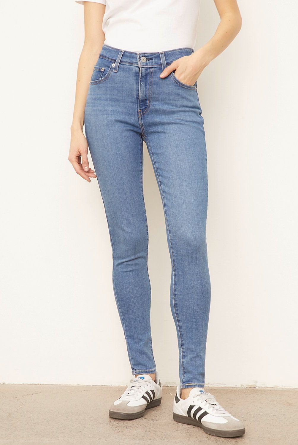 LEVIS - Jeans Skinny Tiro Alto Mujer 721 High Rise Levis