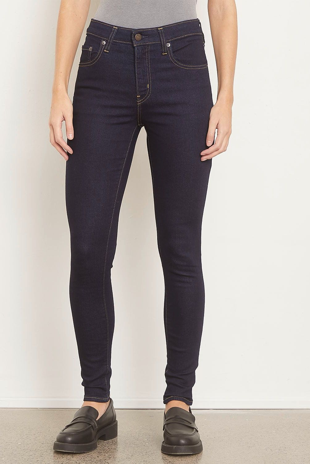 LEVIS - Jeans Skinny Tiro Alto Mujer 721 Levis