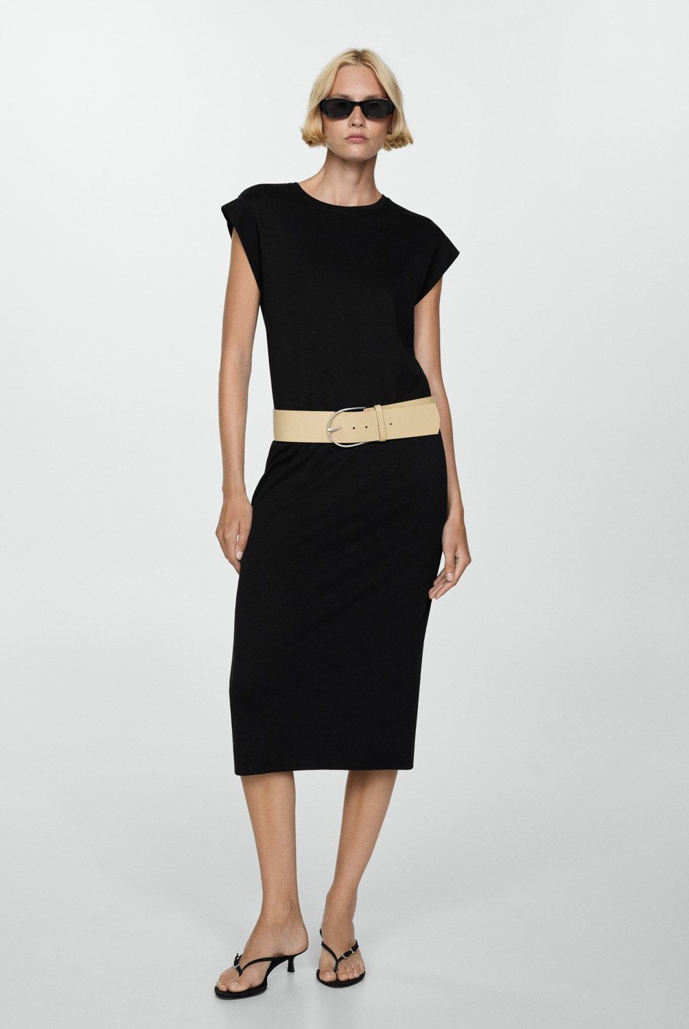 MANGO - Vestido Midi Mujer de Mango