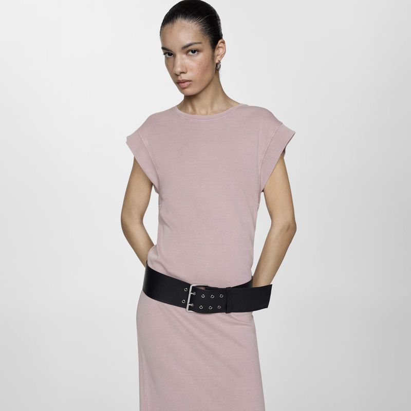 MANGO - Vestido Midi Mujer de Mango