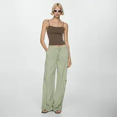 MANGO - Top Punto Tirantes Mujer