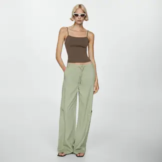 MANGO - Top Punto Tirantes Mujer