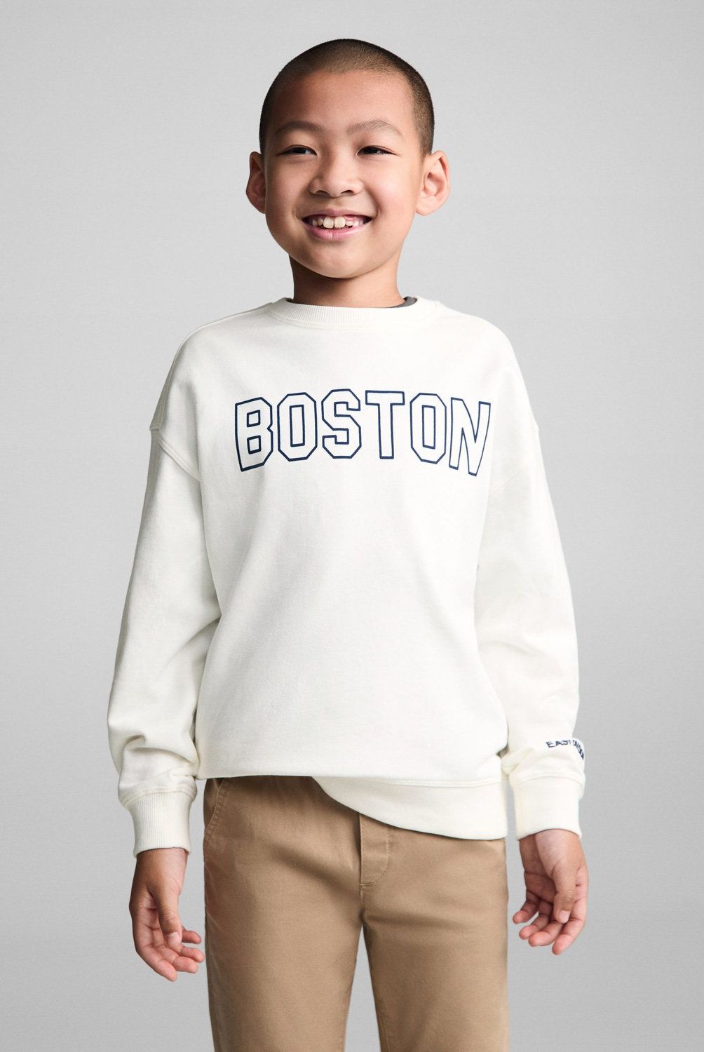 MANGO KIDS - Polerón Algodón Estampada Niño Mango Kids