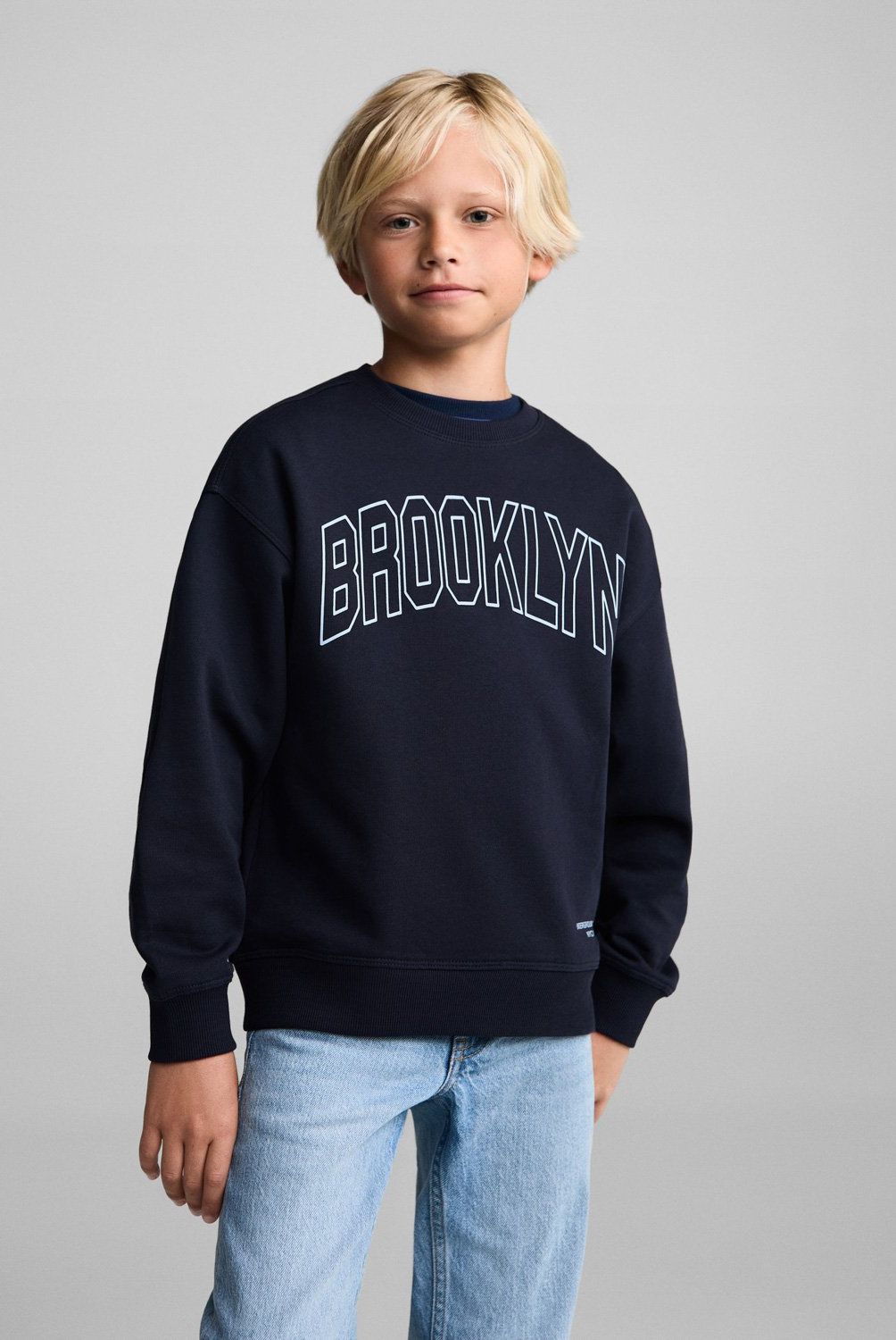 MANGO KIDS - Polerón Algodón Estampada Niño Mango Kids