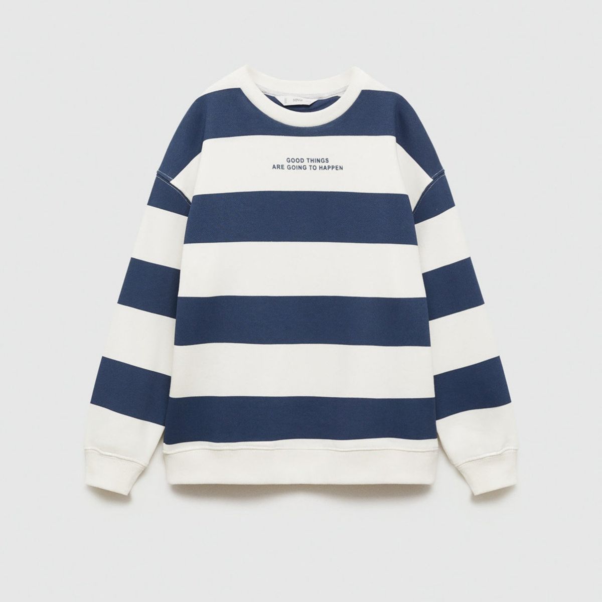 MANGO KIDS - Polerón Algodón Rayas Niño Mango Kids