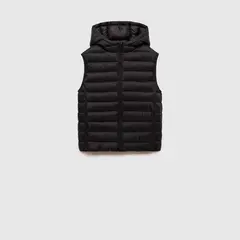 MANGO KIDS - Chaleco Acolchado Capucha Niño