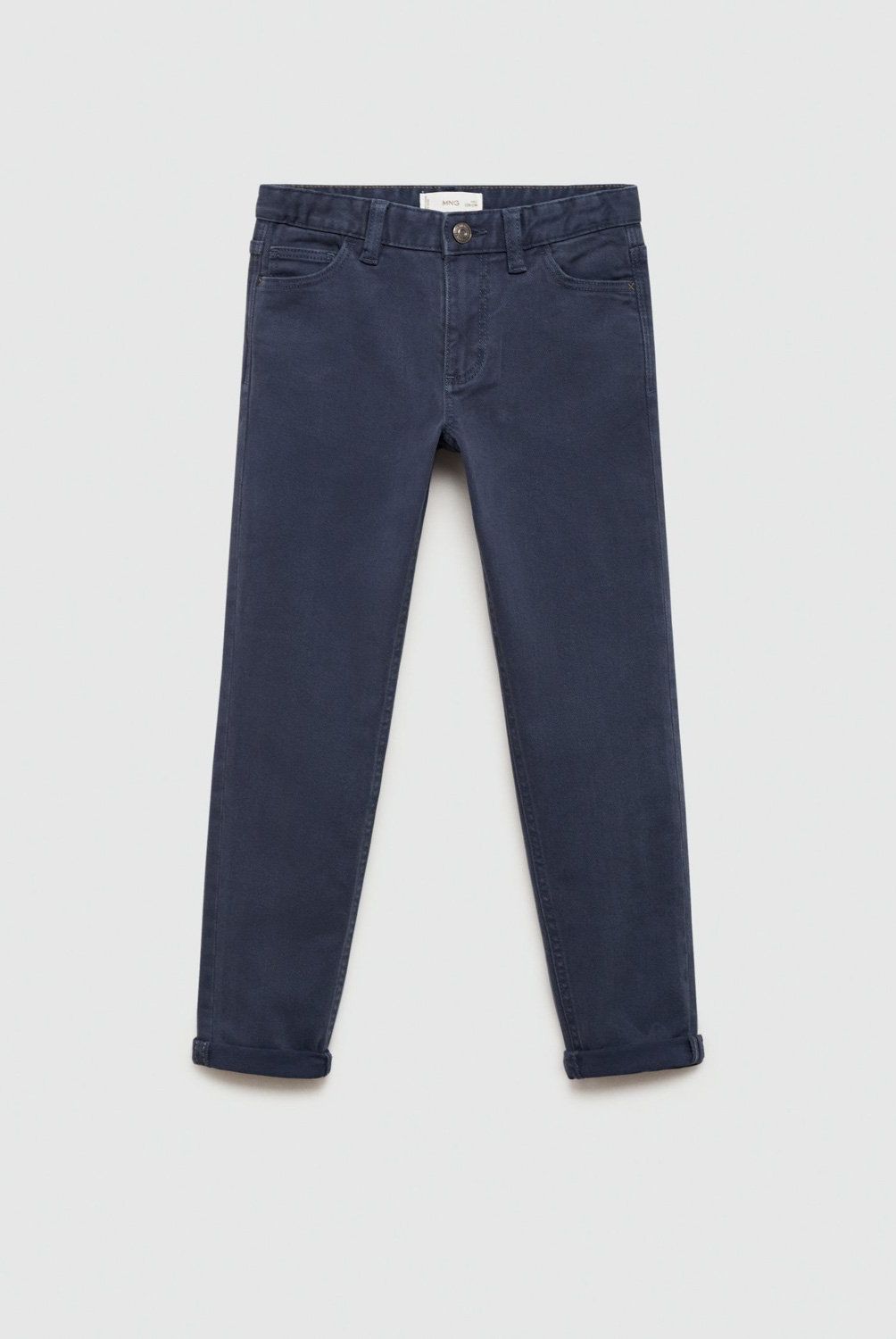 MANGO KIDS - Pantalón Recto Algodón Niño Mango Kids