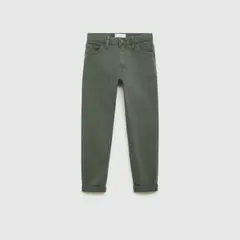 MANGO KIDS - Pantalón Recto Algodón Niño