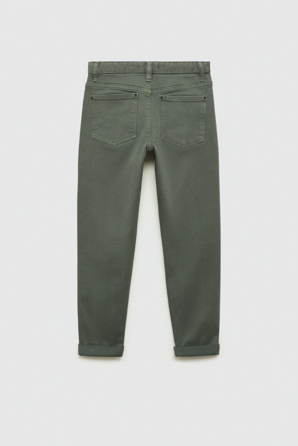 MANGO KIDS - Pantalón Recto Algodón Niño Mango Kids