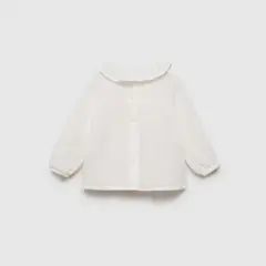 MANGO KIDS - Blusa Algodón Bambula Unisex Bebé