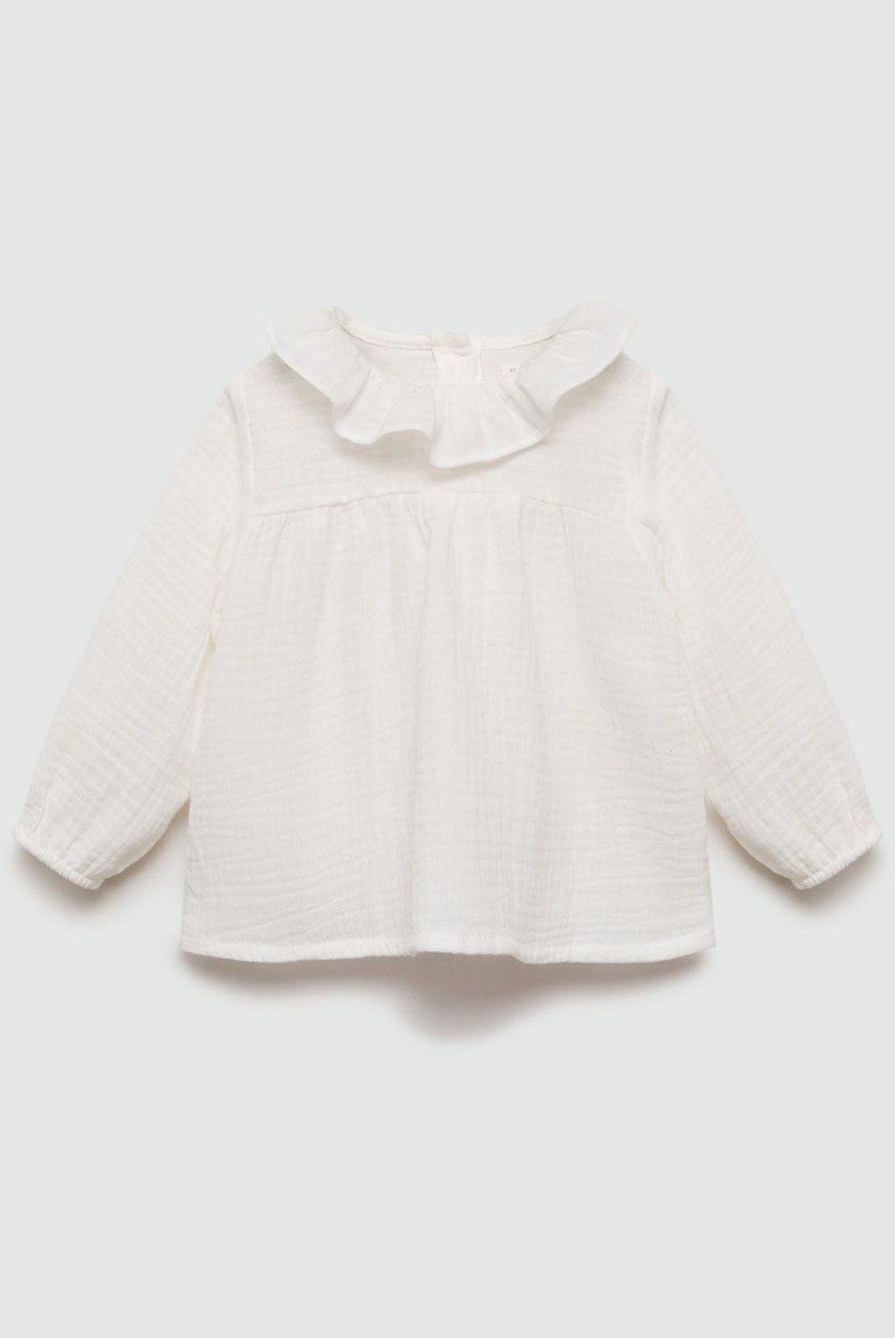 MANGO KIDS - Blusa Algodón Bambula Unisex Bebé Mango Kids