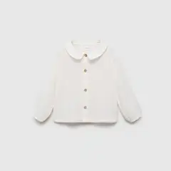 MANGO KIDS - Camisa Algodón Bambula Unisex Bebé