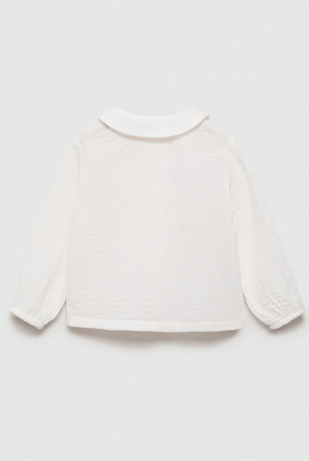 MANGO KIDS - Camisa Algodón Bambula Unisex Bebé Mango Kids