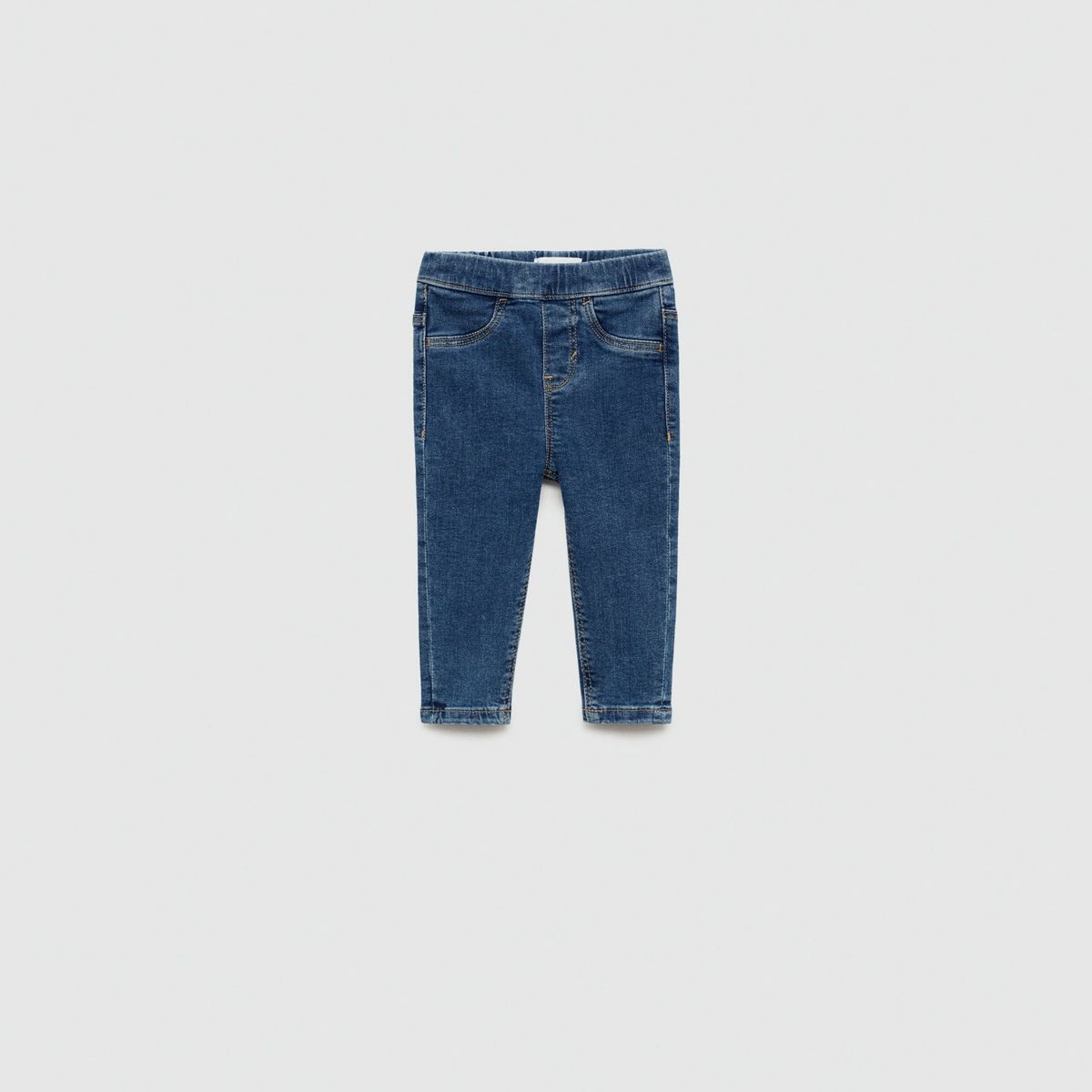MANGO KIDS - Jeans Cintura Elástica Bebé Niña Mango Kids