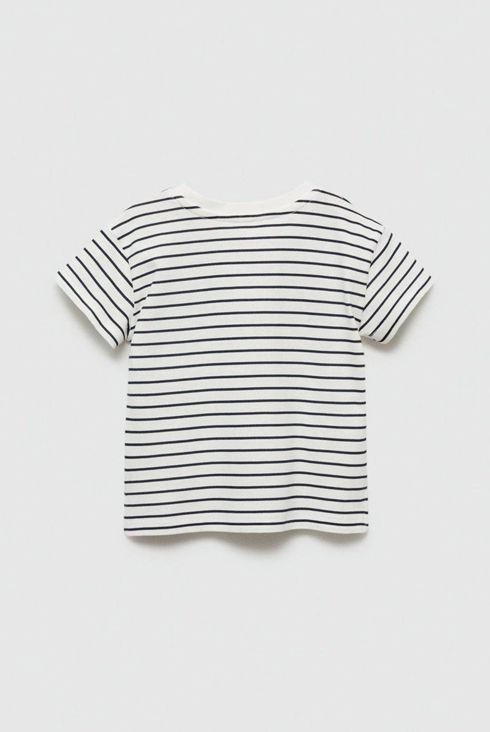 MANGO KIDS - Polera Algodón Rayas Bebé Niña Mango Kids