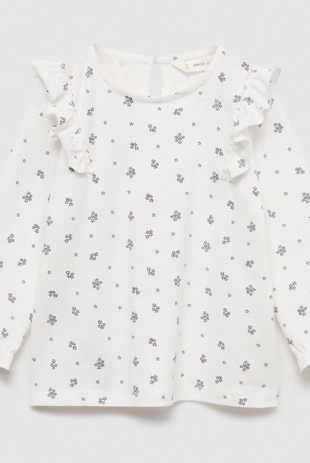 MANGO KIDS - Blusa Estampado Volantes Bebé Niña Mango Kids