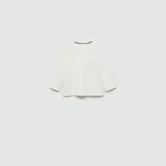 MANGO KIDS - Polera Algodón Manga Larga Bebé Niño