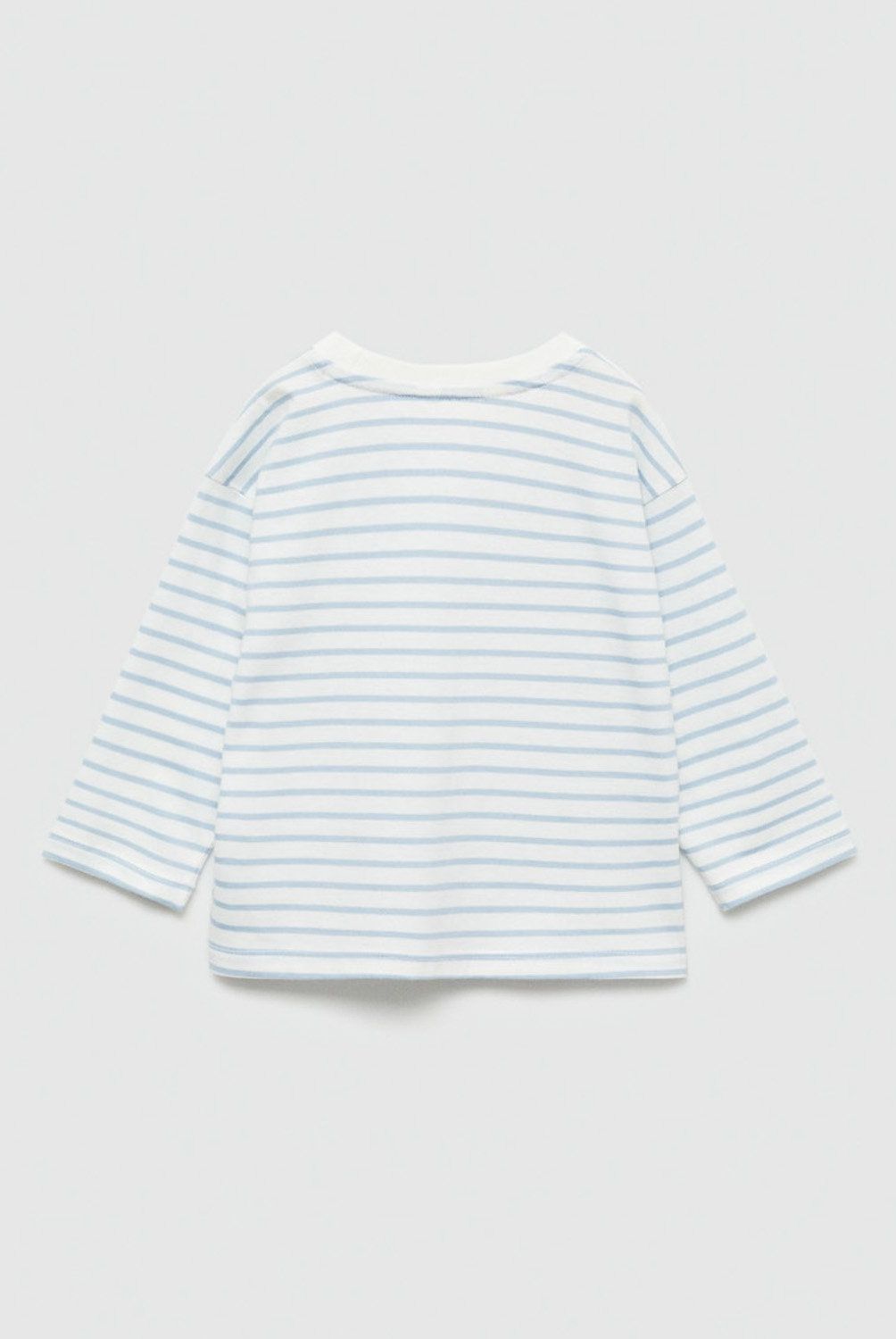 MANGO KIDS - Polera Manga Larga Estampada Bebé Niño Mango Kids