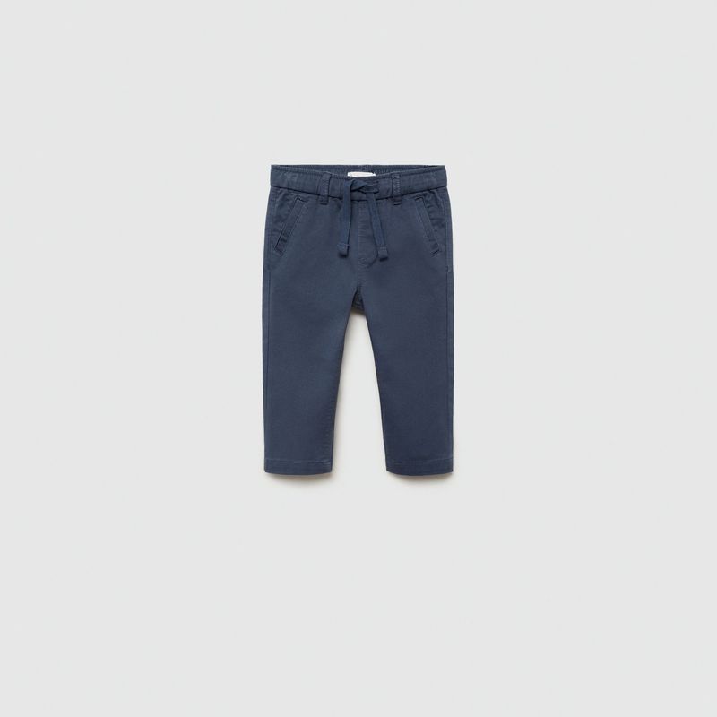 MANGO KIDS - Pantalón Cintura Elástica Bebé Niño Mango Kids